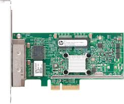 HP Ethernet 331T PCIe 4 Port 1Gigabit Server Adapter P/N 647594-B21