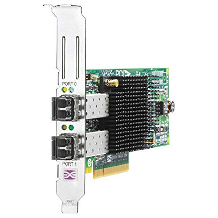HP 82E 8Gb Dual-port PCI-e FC HBA P/N AJ763B