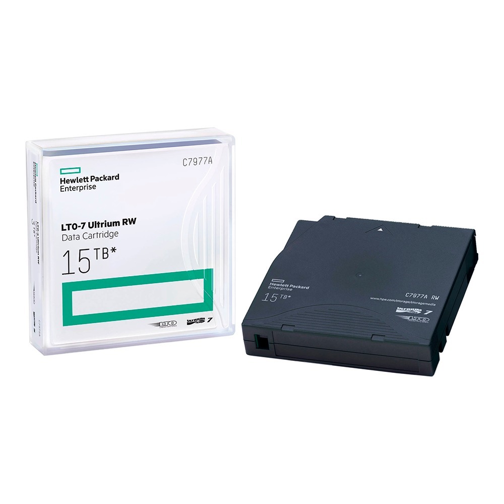 HPE LTO-7 Ultrium 15TB RW Data Cartridge P/N C7977A