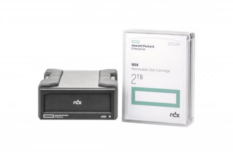 HPE RDX 2TB Removable Disk Cartridge P/N Q2046A