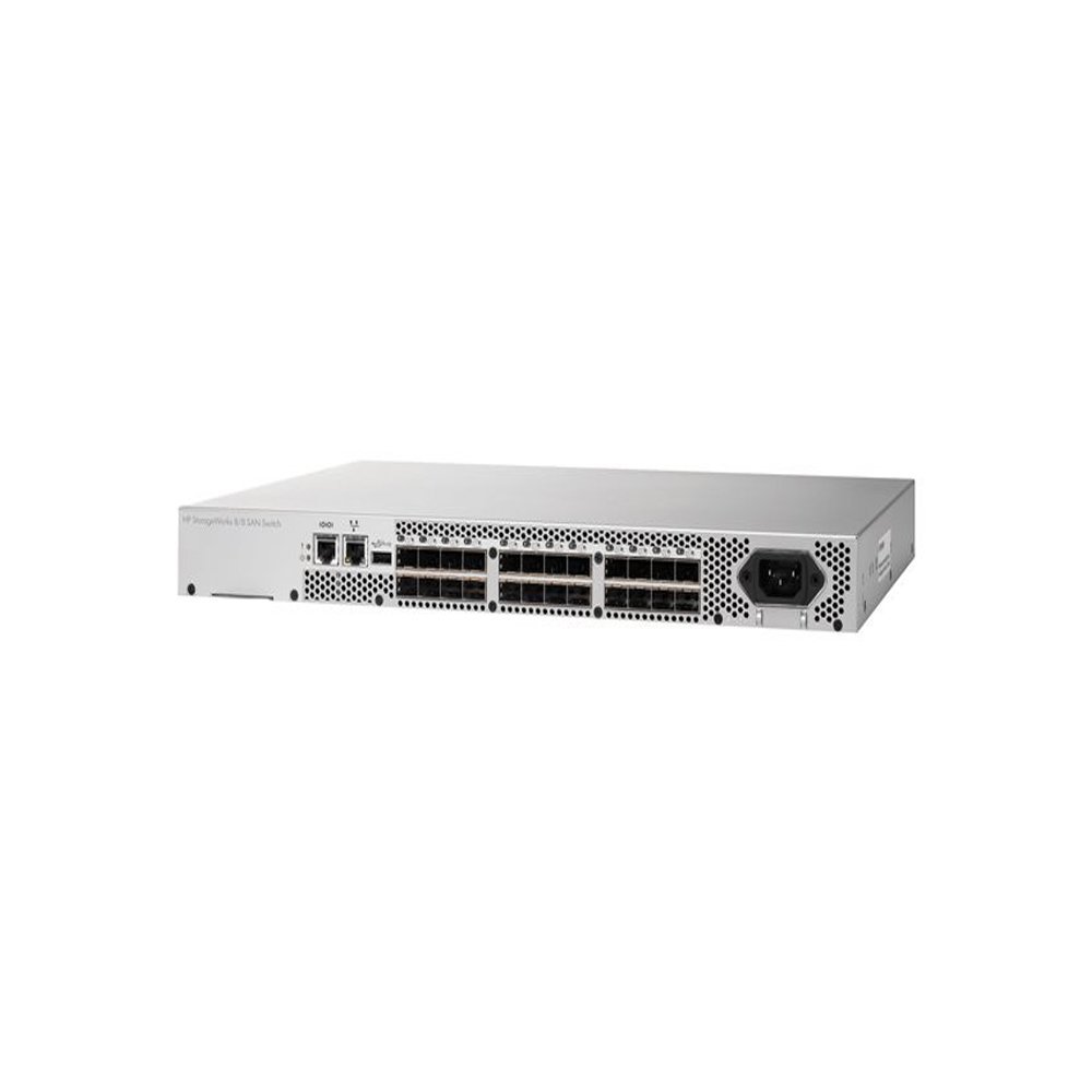 HPE 8/8 Base (0) e-port SAN Switch P/N AM866C