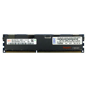 8GB (1x8GB, 4Rx8, 1.35v) PC3L-8500 CL7 ECC DDR3 1066MHz LP RDIMM P/N 49Y1399