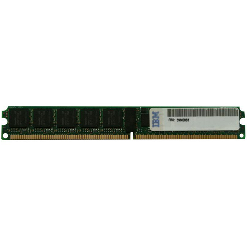 2GB (2x1GB) PC2-5300 CL4 ECC DDR2 SDRAM VLP RDIMM Memory Kit P/N 39M5864