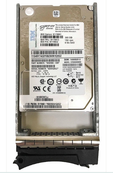 Disco 900GB SAS 2.5inch 10K 6Gb P/N 00W1236 - ANTEL SB N° 1209